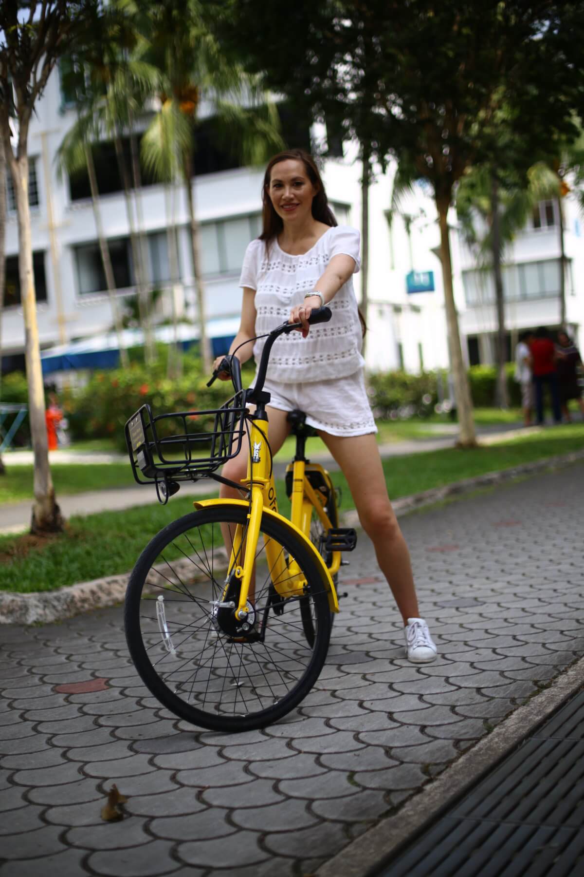 Singapore bike riding