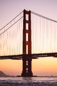 Golden gate bridge in san francisco, california.