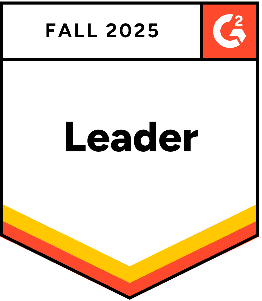 A G2 badge labeled 