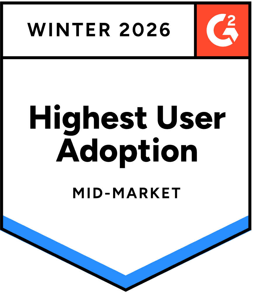 G2 Winter 2026 badge for 